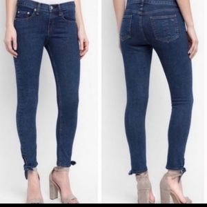 Rag & Bone Stevie Tie Crop Skinny Jean